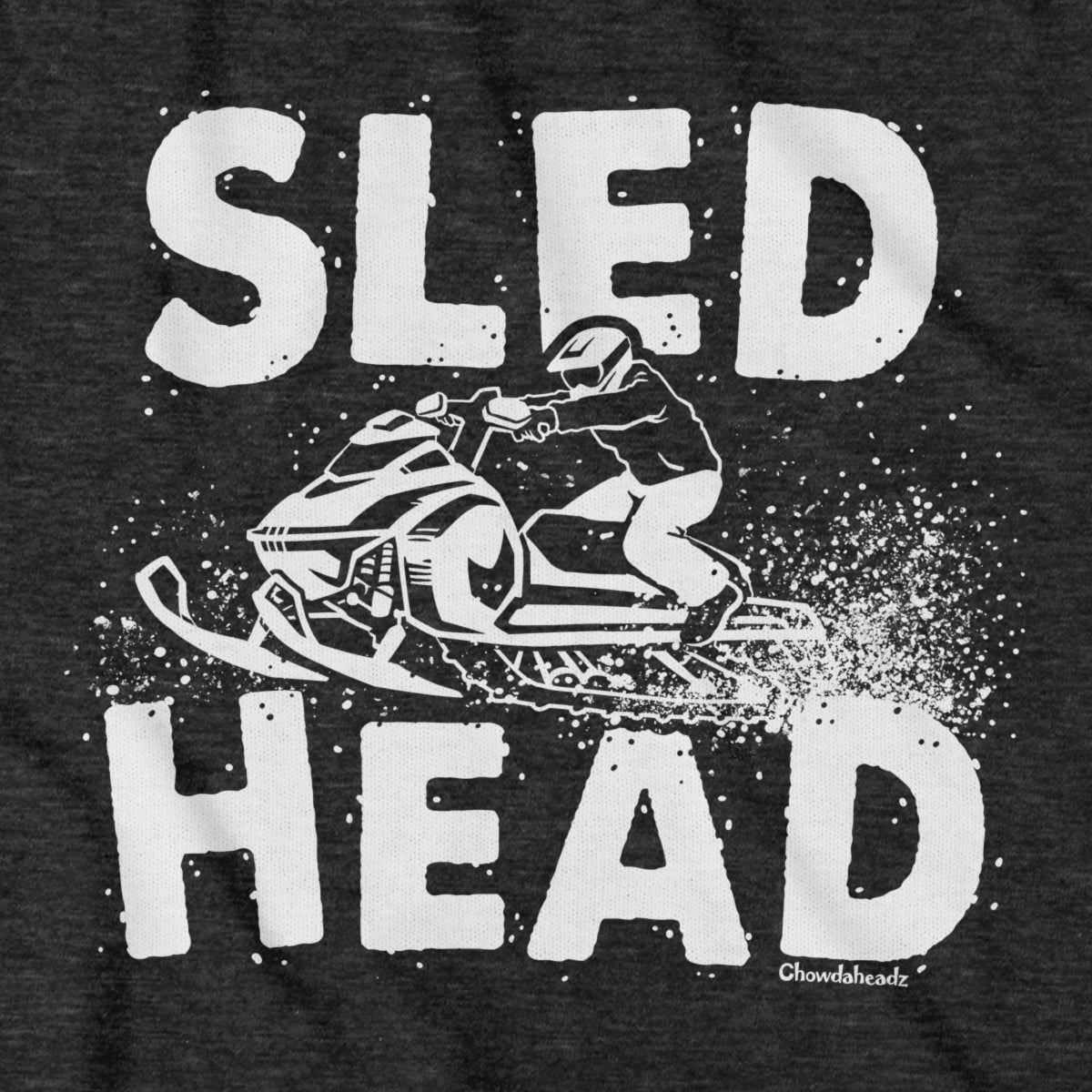 Sled Head Snowmobile T-Shirt