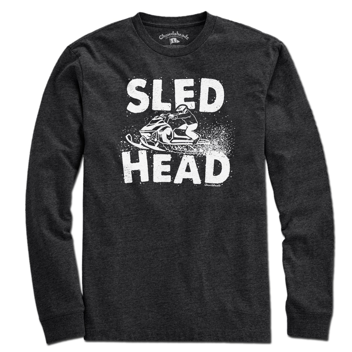 Sled Head Snowmobile T-Shirt