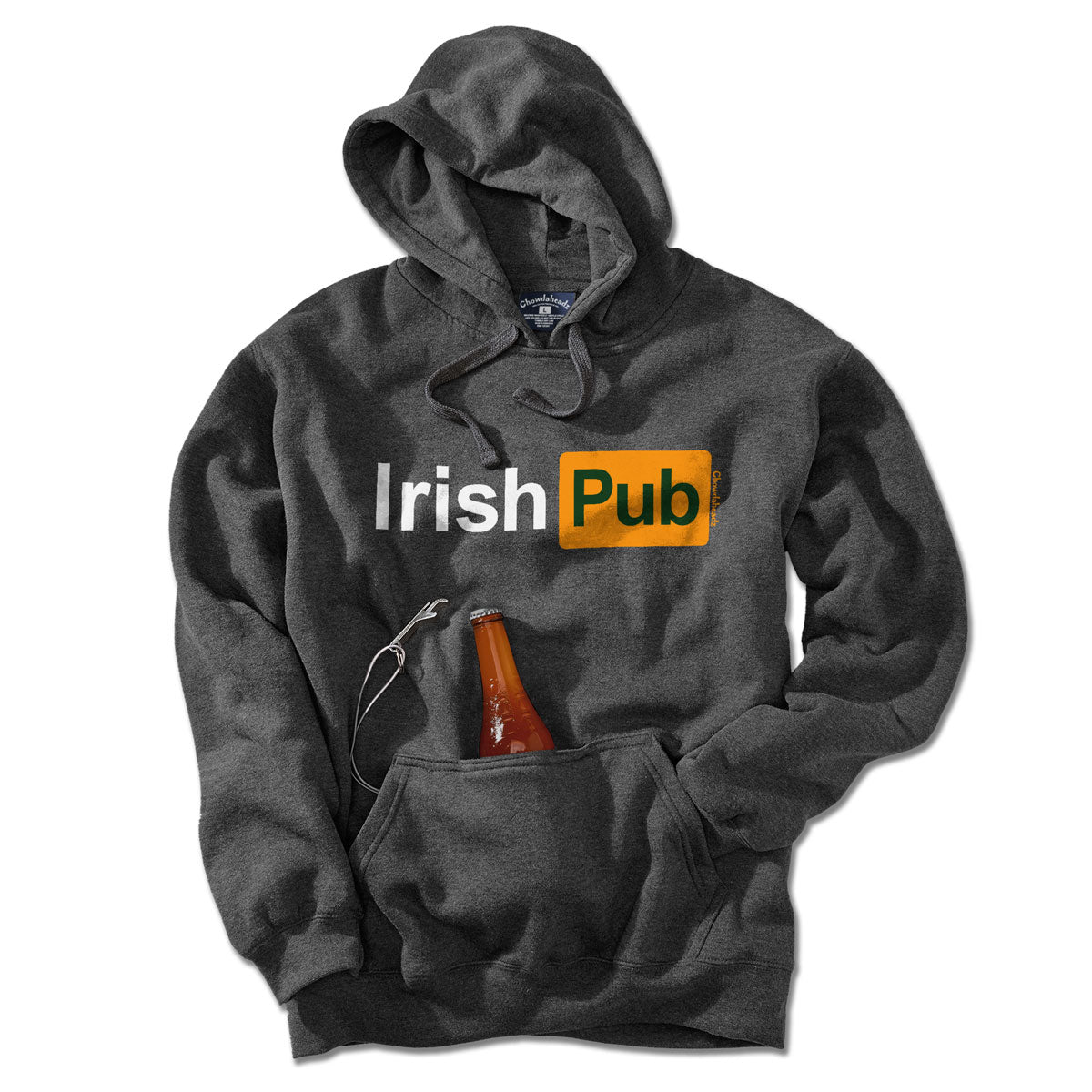 Irish Pub Logo Tailgater Hoodie