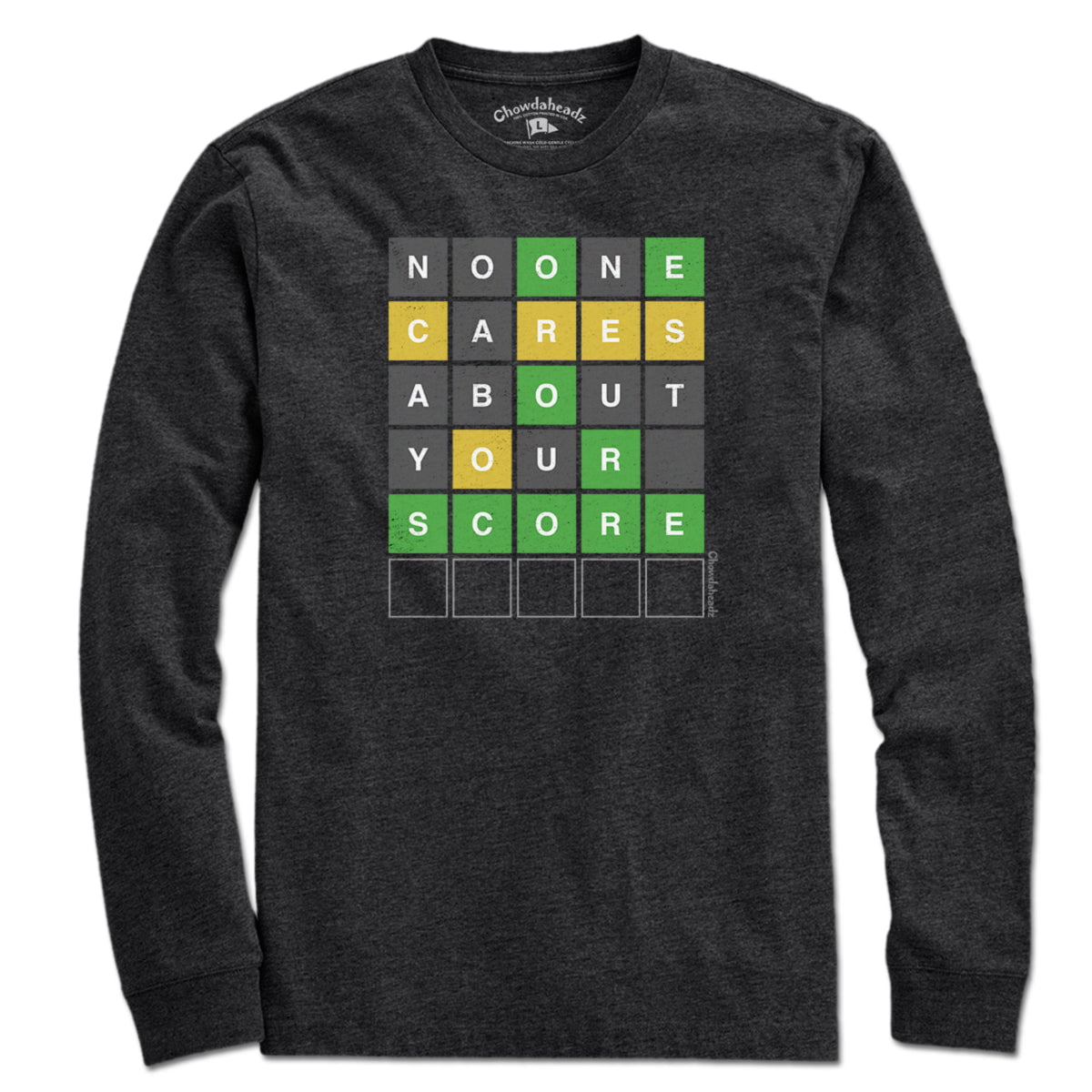 No One Cares About Your Score T-Shirt