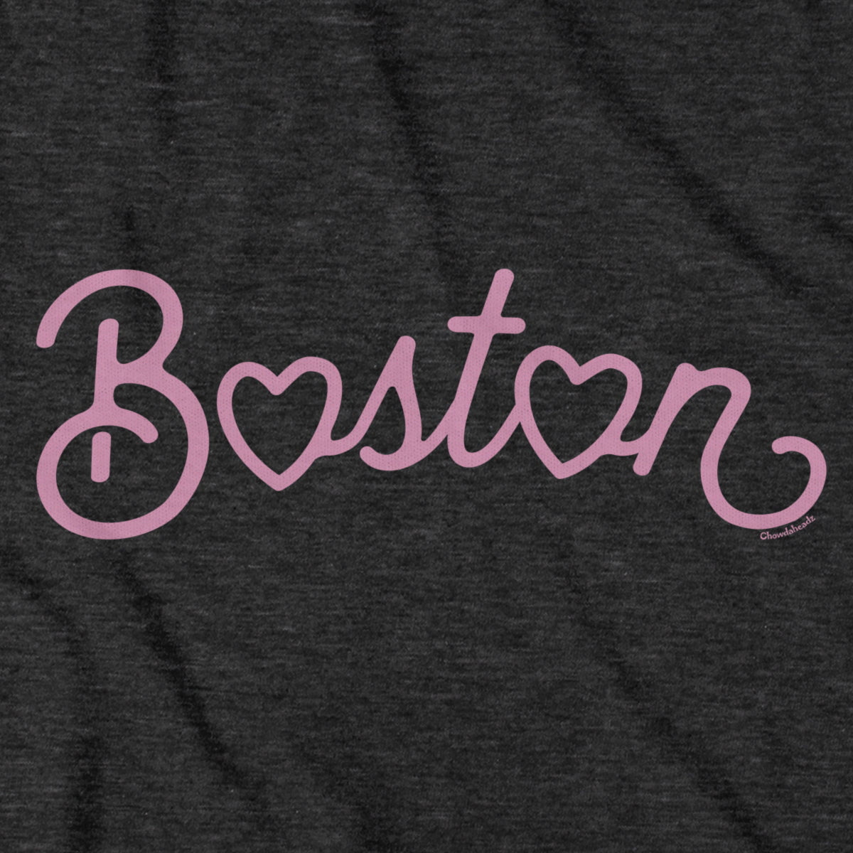 Boston Heart Script T-Shirt