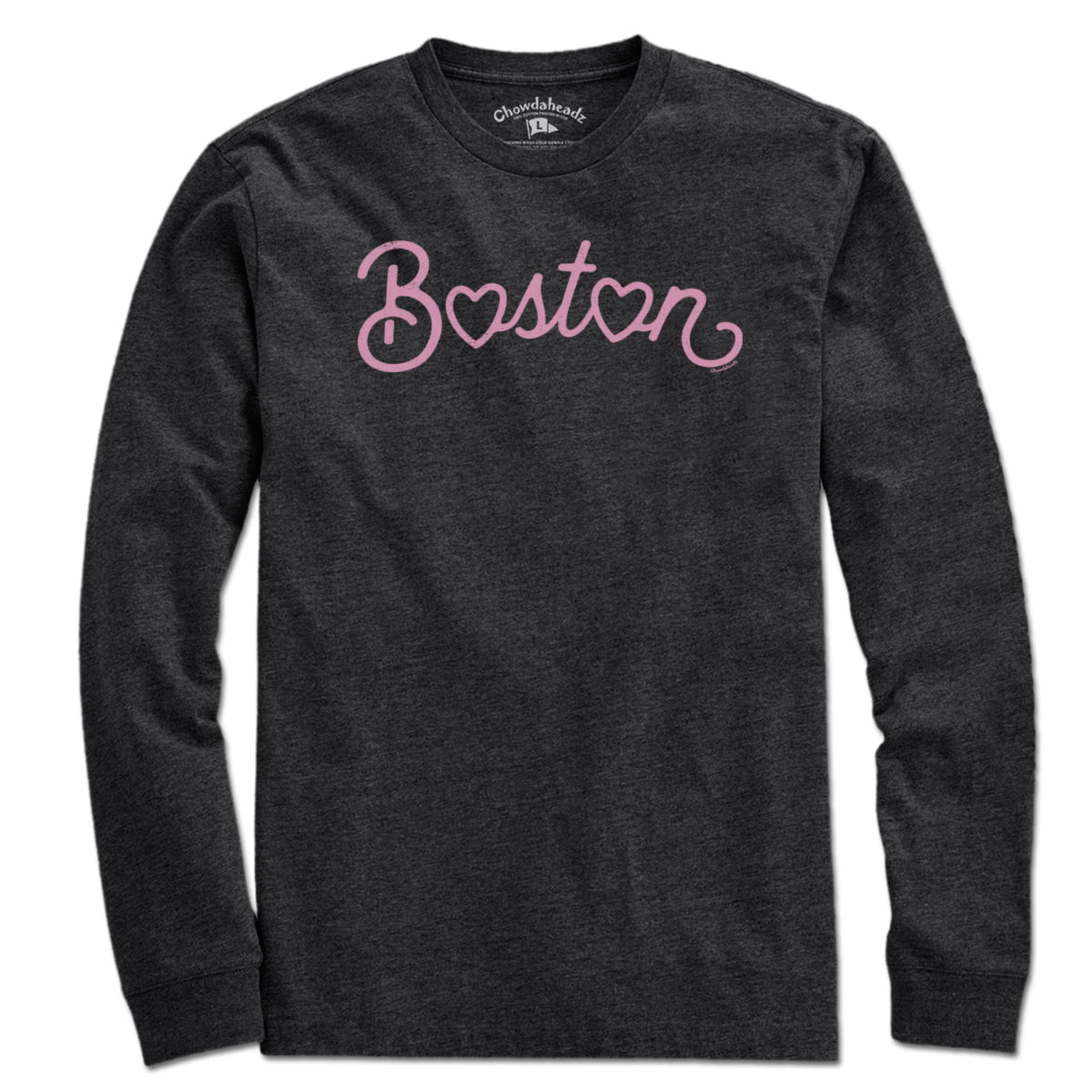 Boston Heart Script T-Shirt