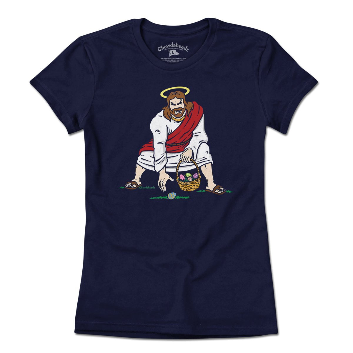Three Point Stance Easter Jesus T-Shirt