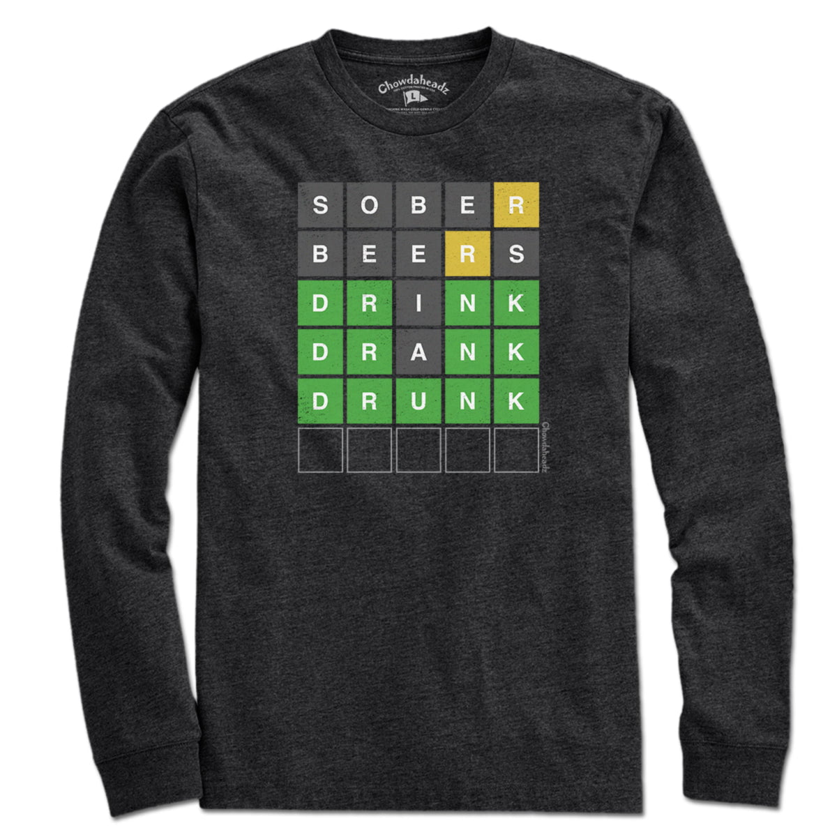Drink Drank Drunk Word Game T-Shirt