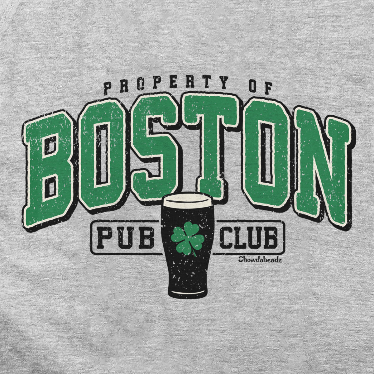 Property of Boston Irish Pub Tailgater Hoodie