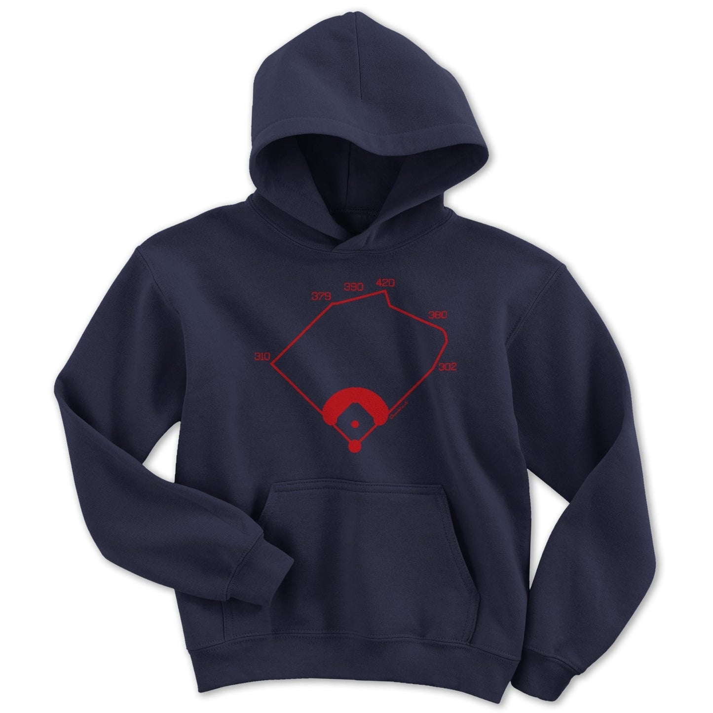 Boston BallPahk Dimensions Youth Hoodie