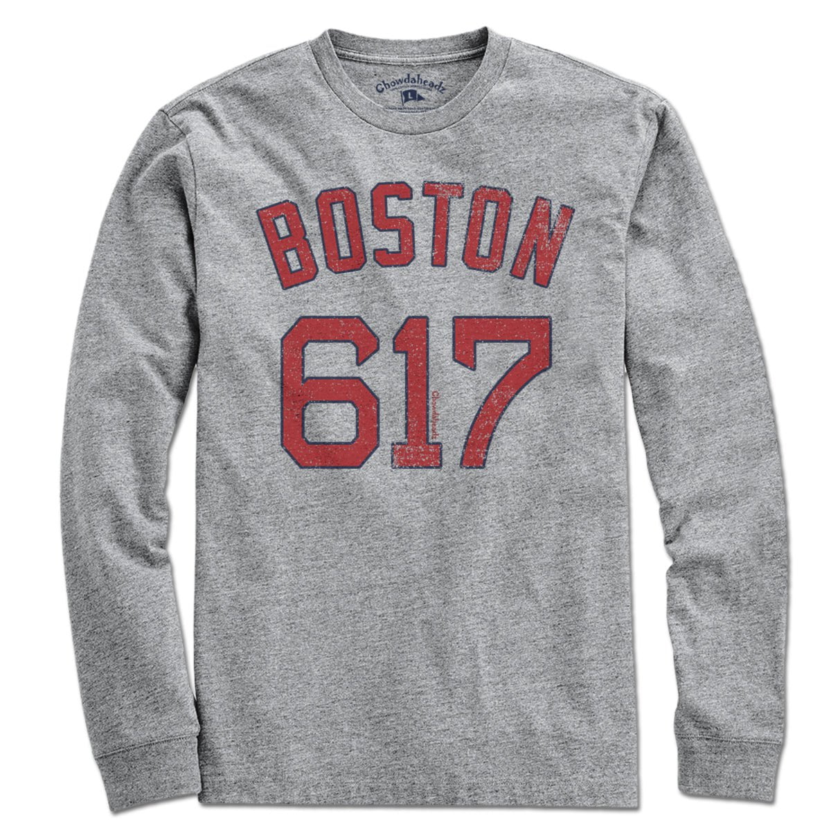 Boston 617 Baseball T-Shirt