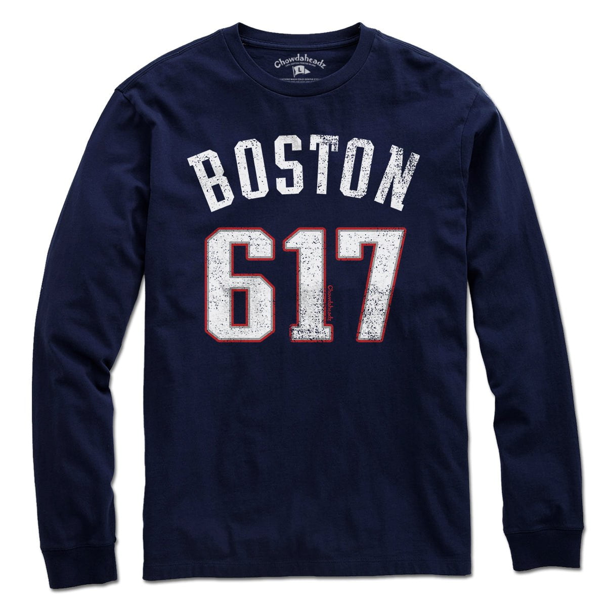 Boston 617 Football T-Shirt