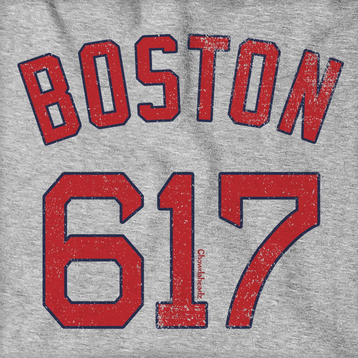 Boston 617 Baseball Hoodie