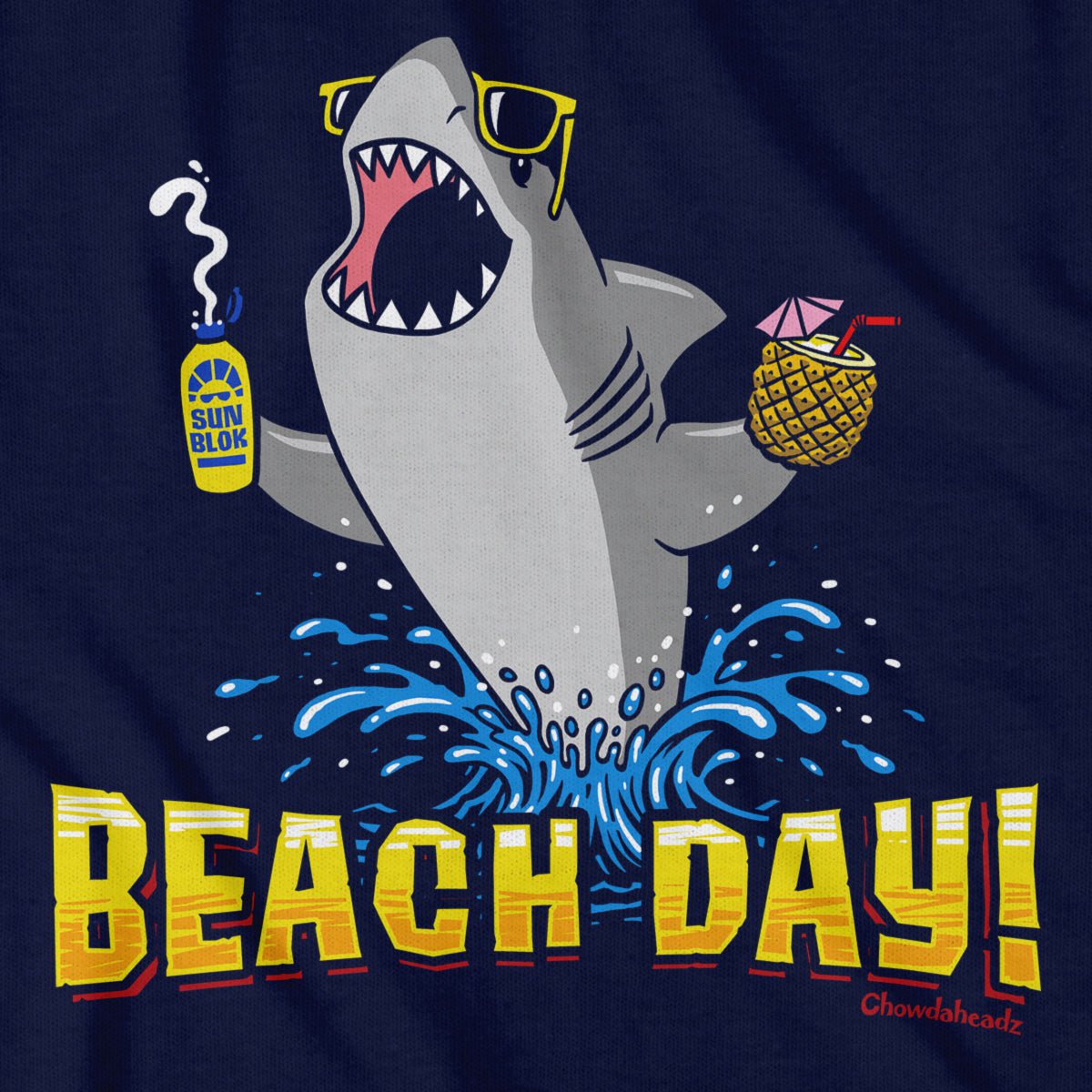 Beach Day Shark T-Shirt