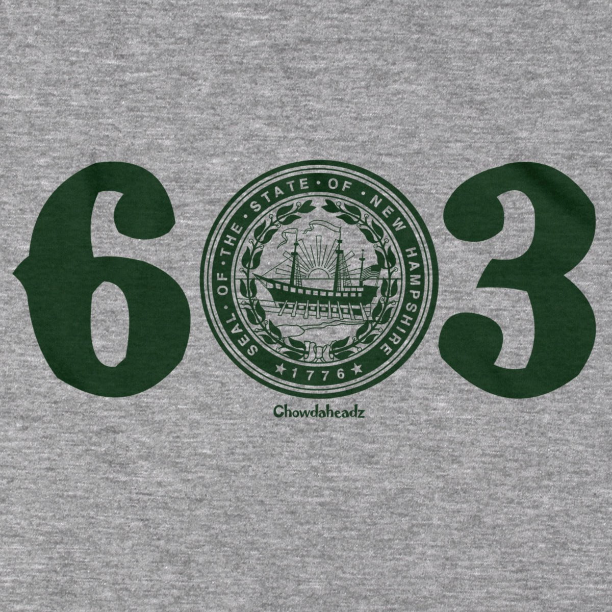 603 New Hampshire Seal T-Shirt