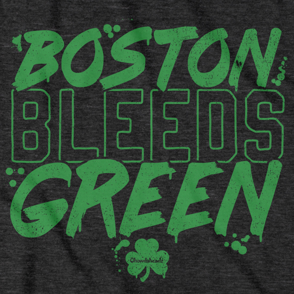 Boston Bleeds Green Tailgater Hoodie