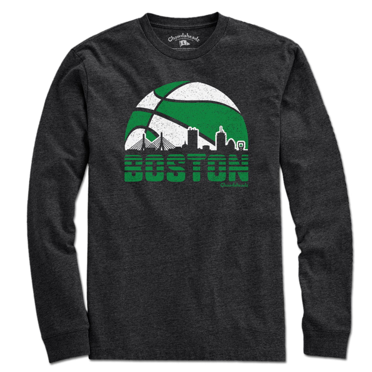 Boston Basketball Skyline T-Shirt