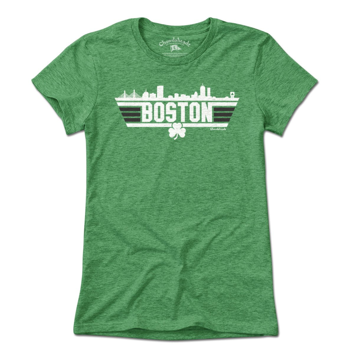 Boston Top Town Shamrock T-Shirt