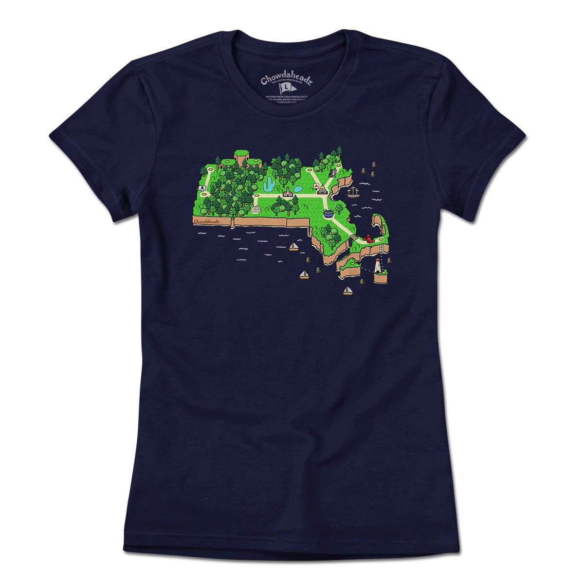 Massachusetts World T-shirt