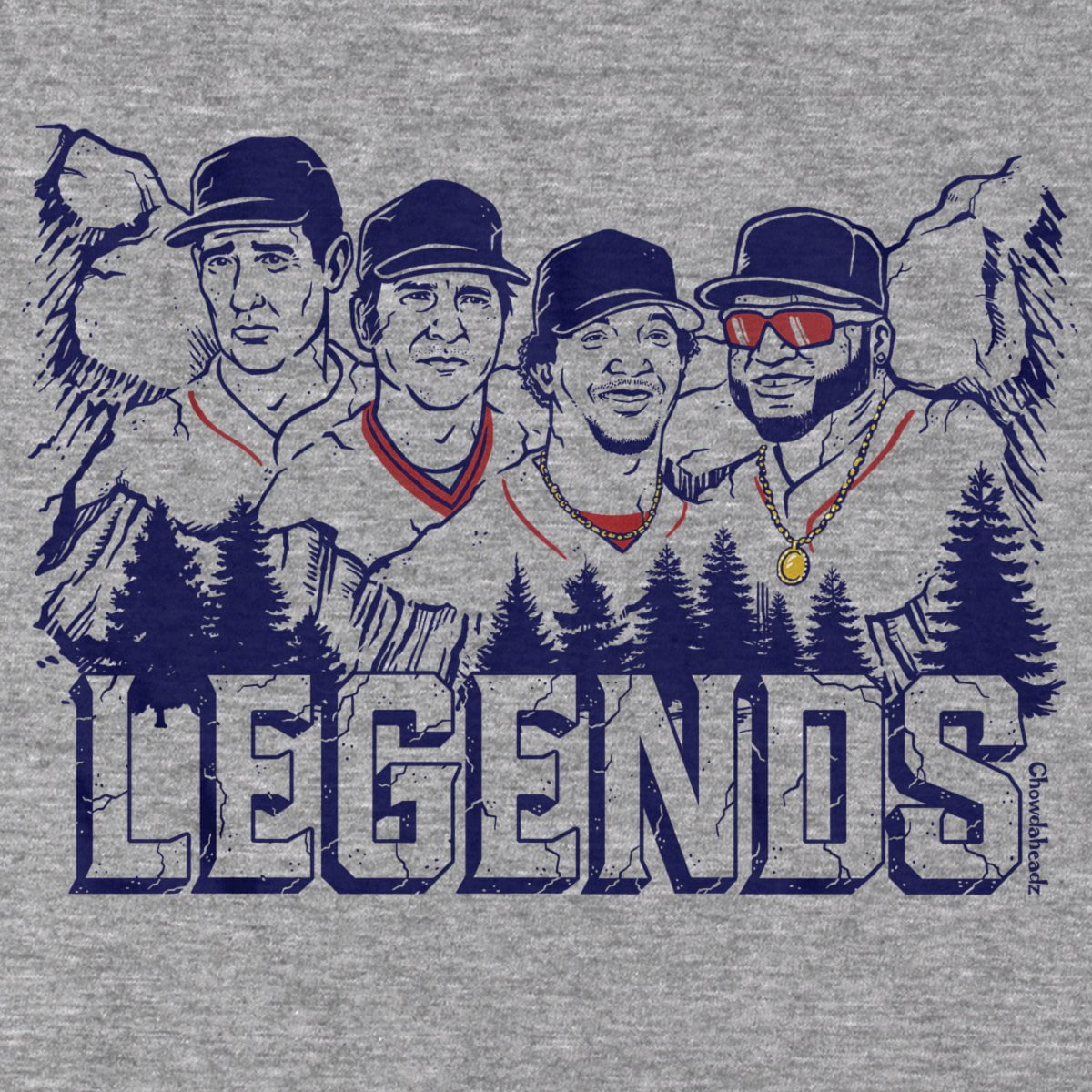 Boston Baseball Legends T-Shirt