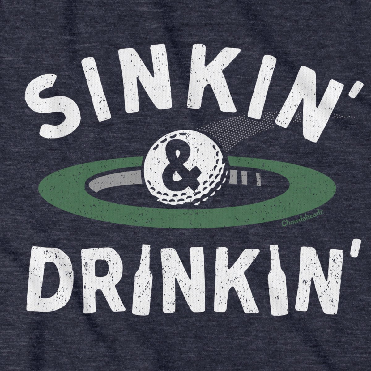 Sinkin' & Drinkin' Golf T-Shirt