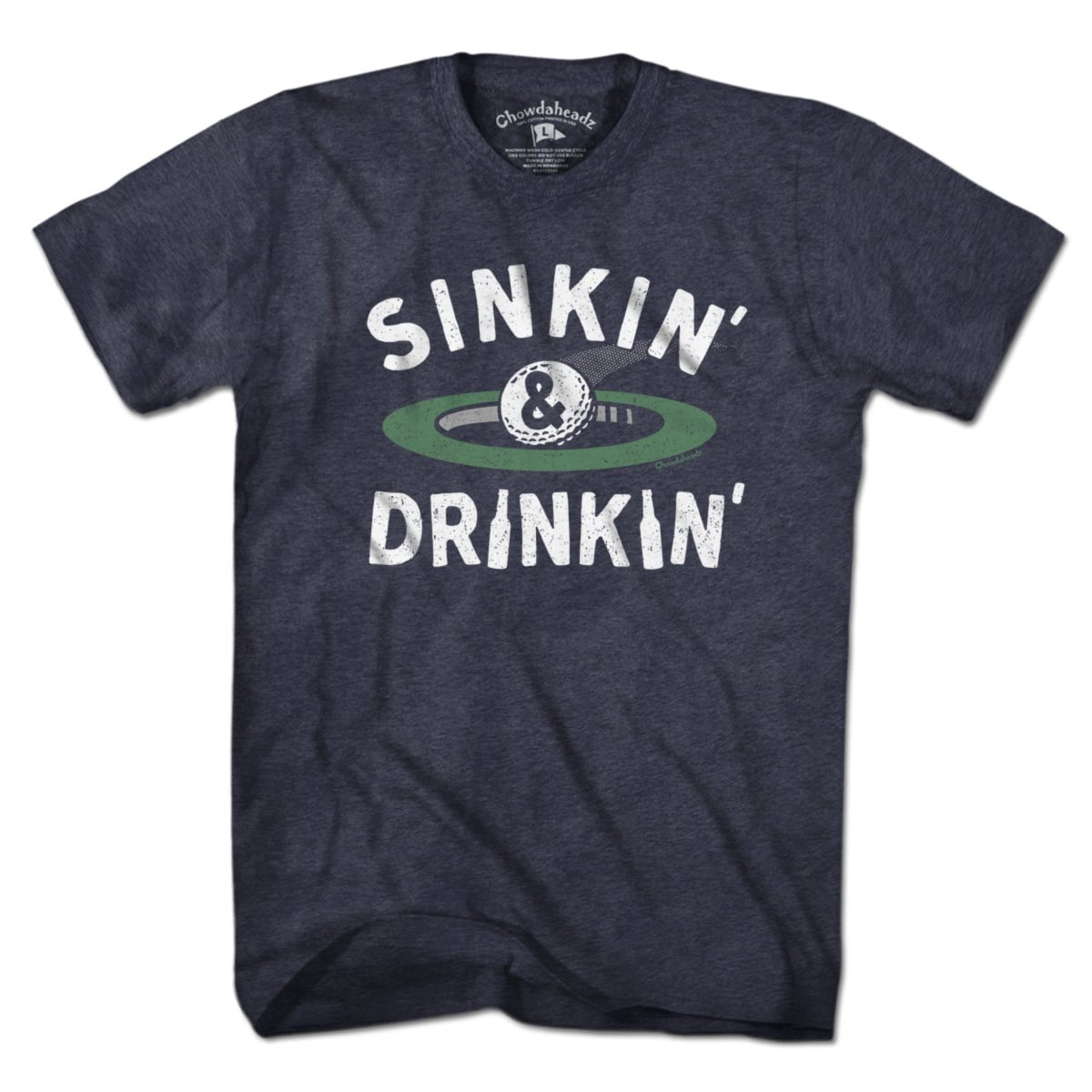 Sinkin' & Drinkin' Golf T-Shirt