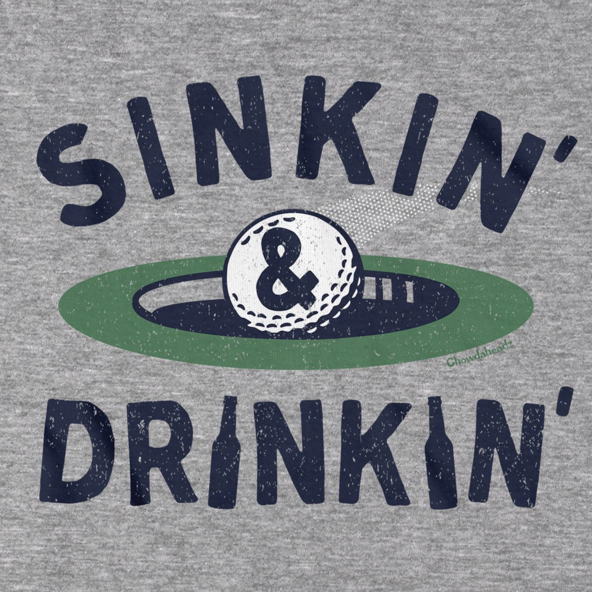 Sinkin' & Drinkin' Golf T-Shirt