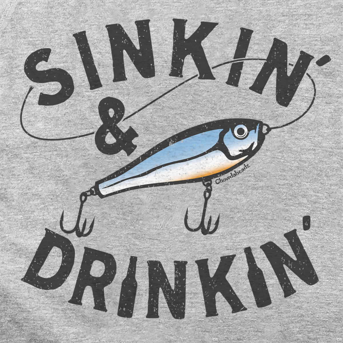 Sinkin' & Drinkin' Fishing Hoodie