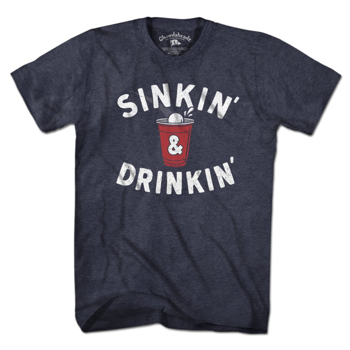 Sinkin' & Drinkin' Beer Pong T-Shirt