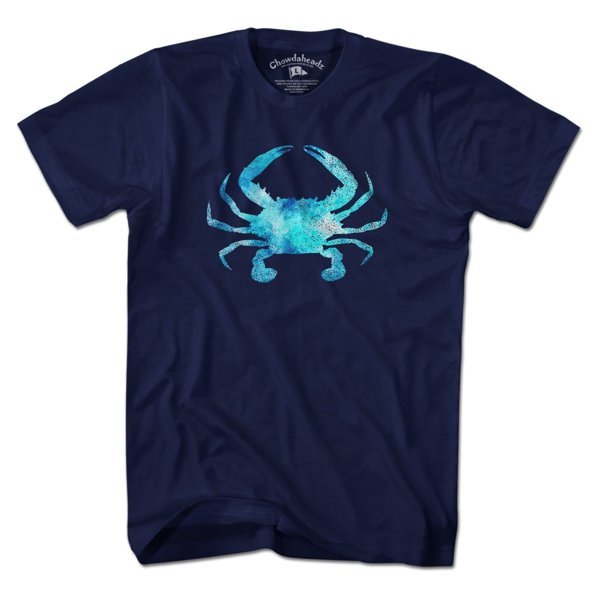 Blue Crab Watercolor T-Shirt