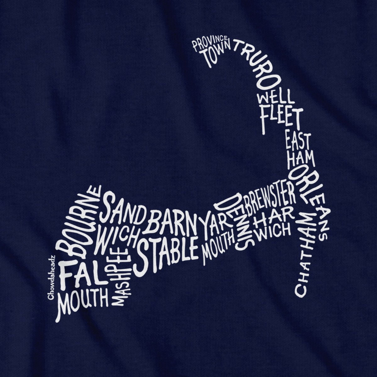 Cape Cod Cities & Towns T-Shirt