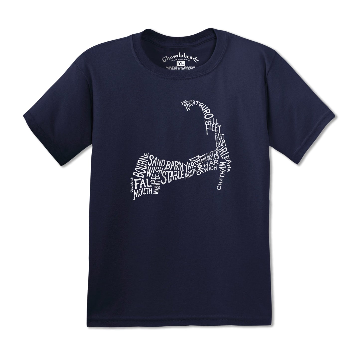 Cape Cod Cities & Towns Youth T-Shirt