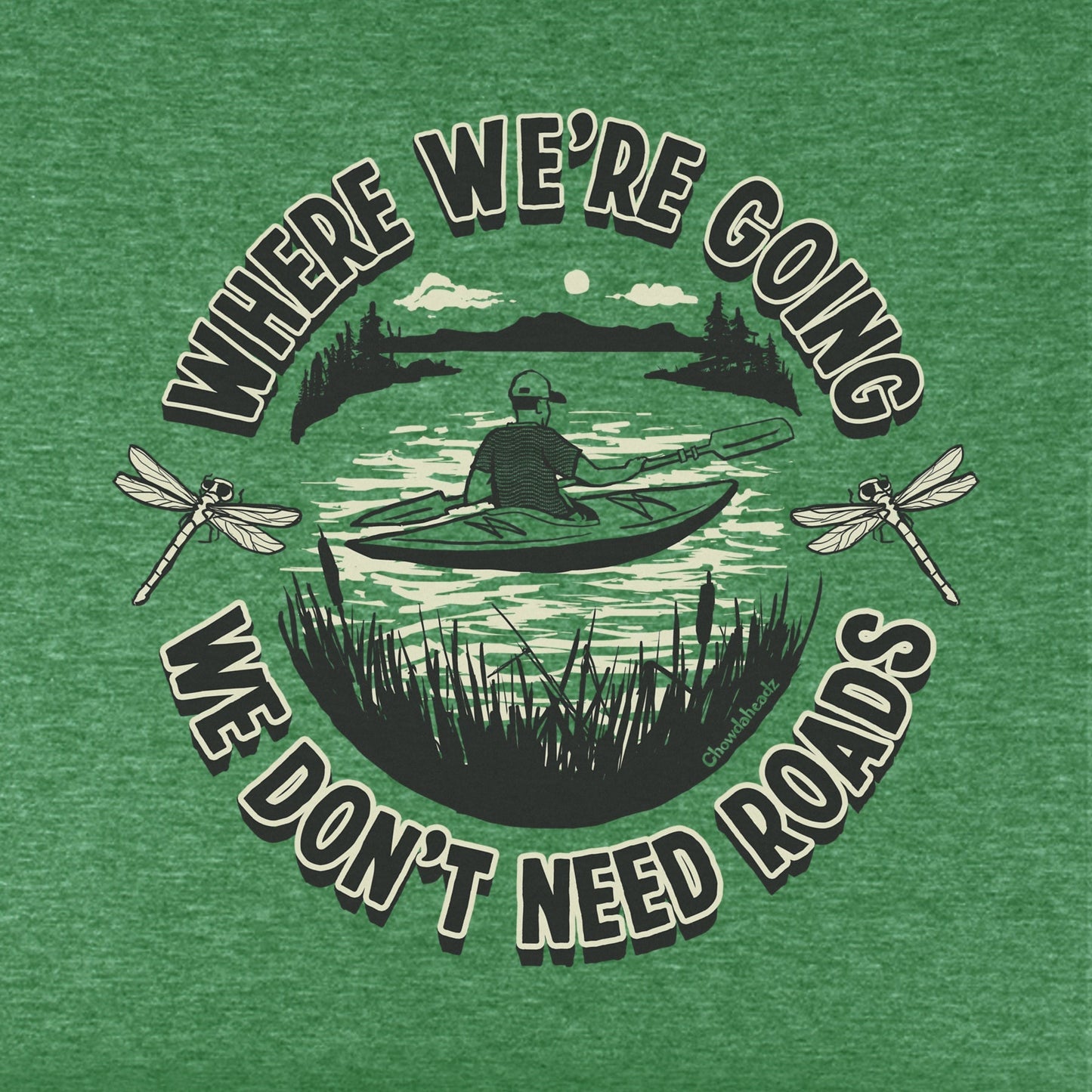 Where We're Going We Don't Need Roads Youth T-Shirt