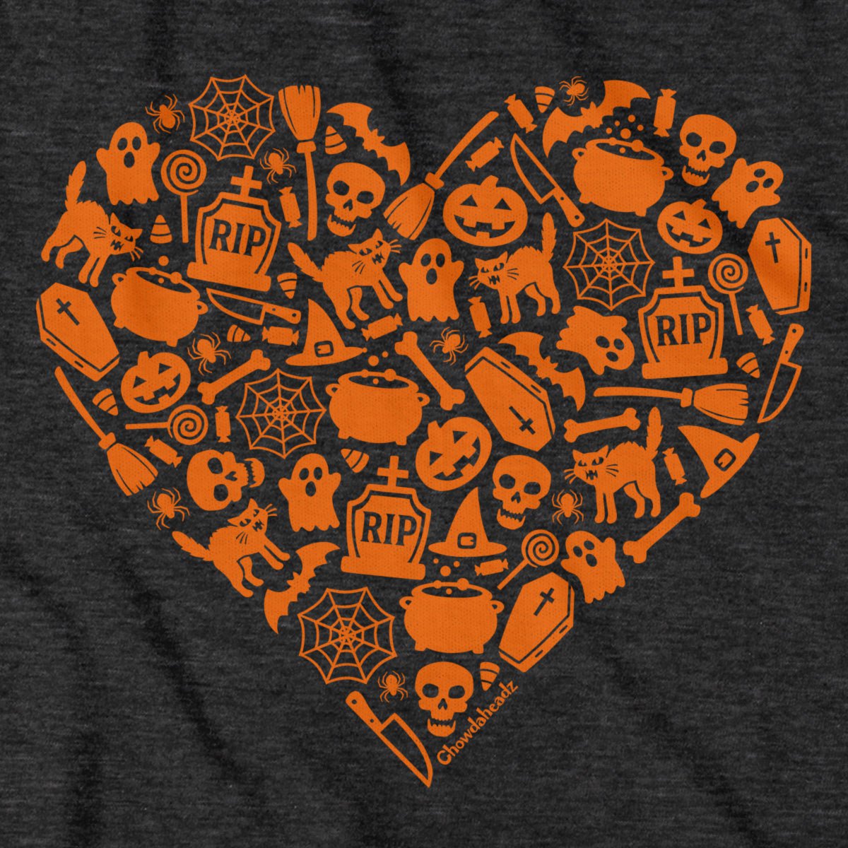 Halloween Icons Heart T-Shirt