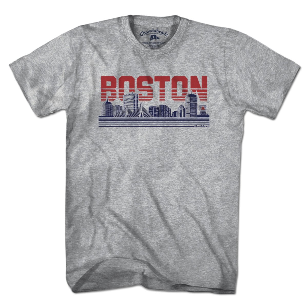 Boston Lined Cityscape T-Shirt