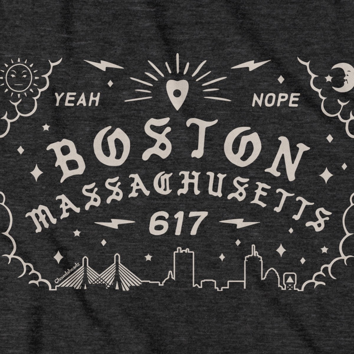 Boston Mass Spirit Board T-Shirt