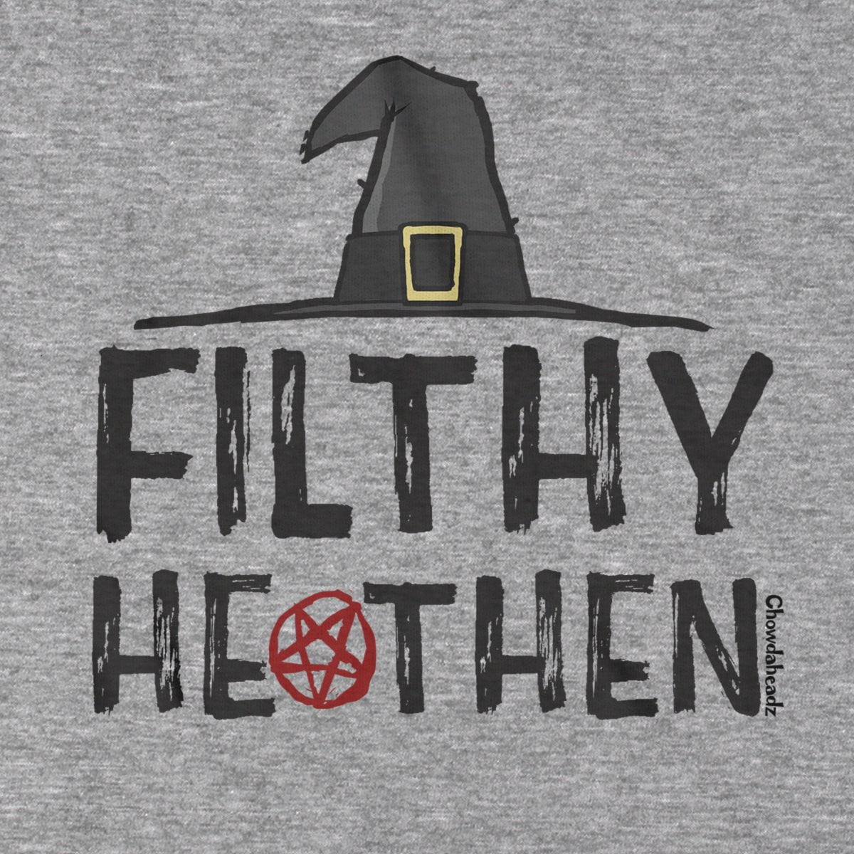 Filthy Heathen Gray T-Shirt