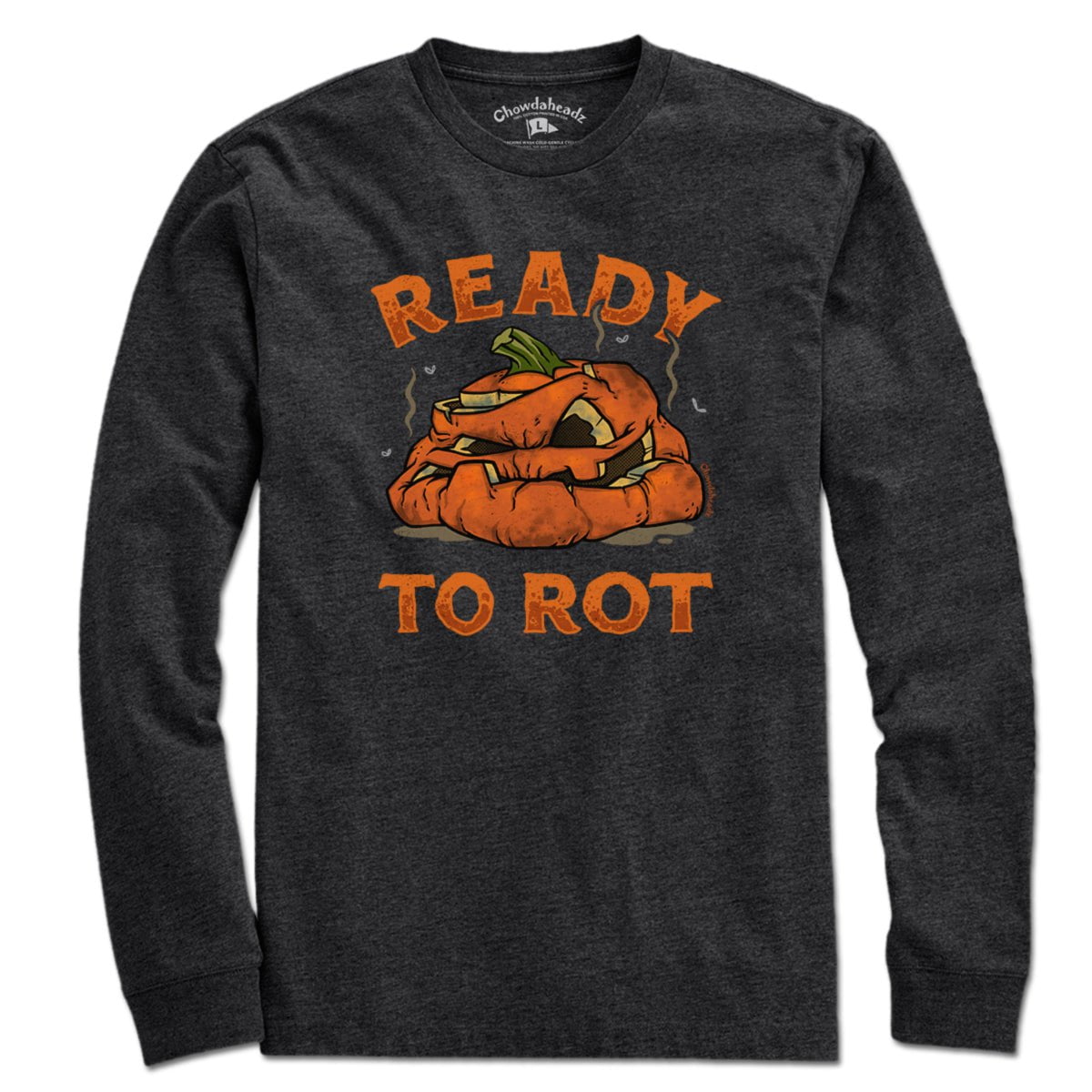 Ready To Rot Halloween Pumpkin T-Shirt