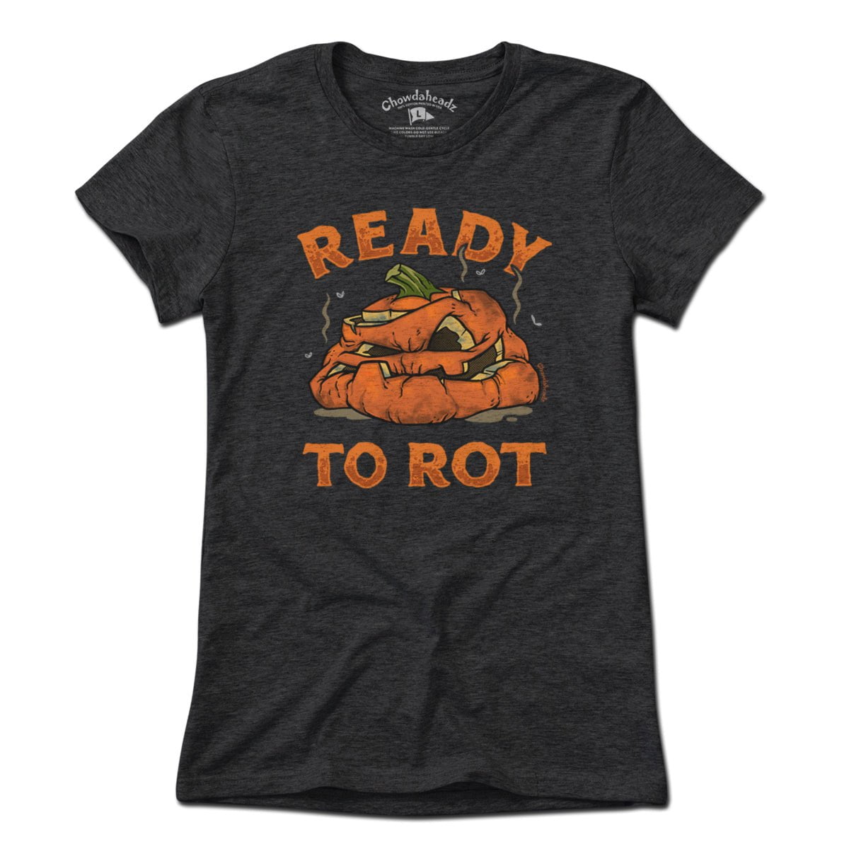 Ready To Rot Halloween Pumpkin T-Shirt