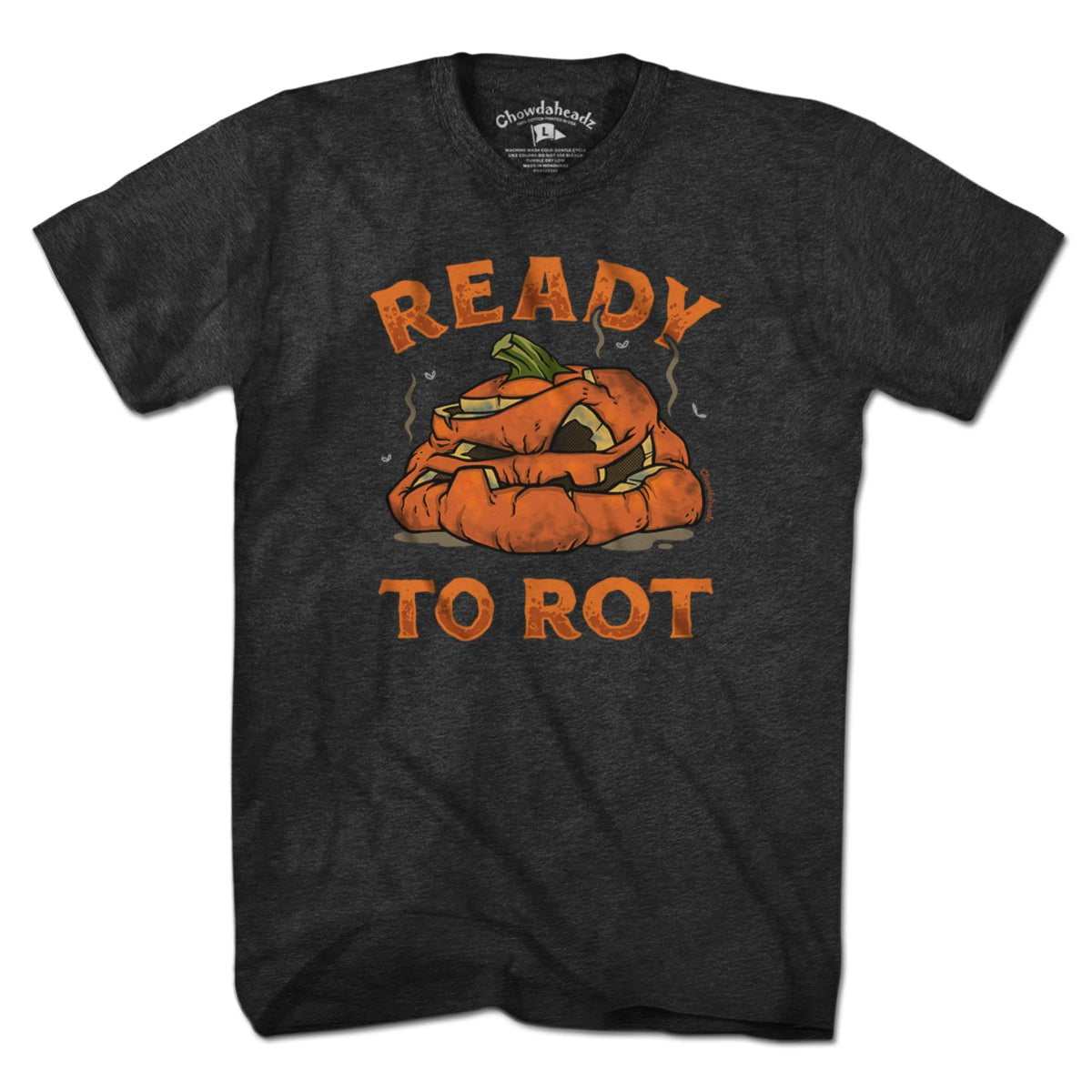Ready To Rot Halloween Pumpkin T-Shirt