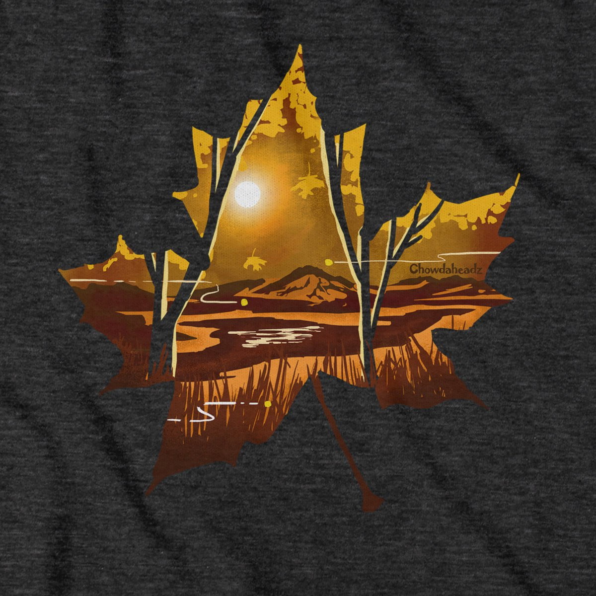 Maple Leaf Landscape T-Shirt