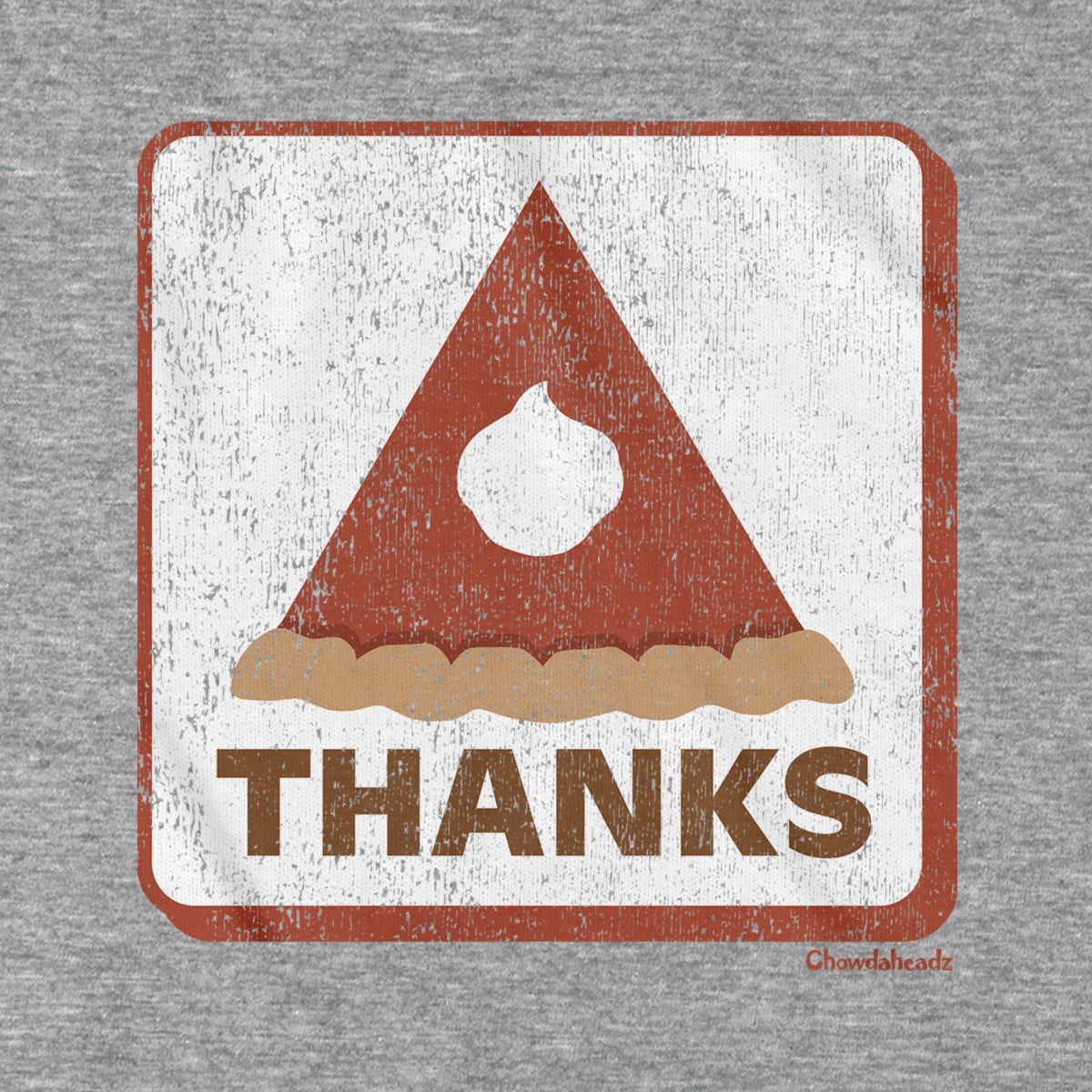 Thanks Thanksgiving Pie Sign T-Shirt
