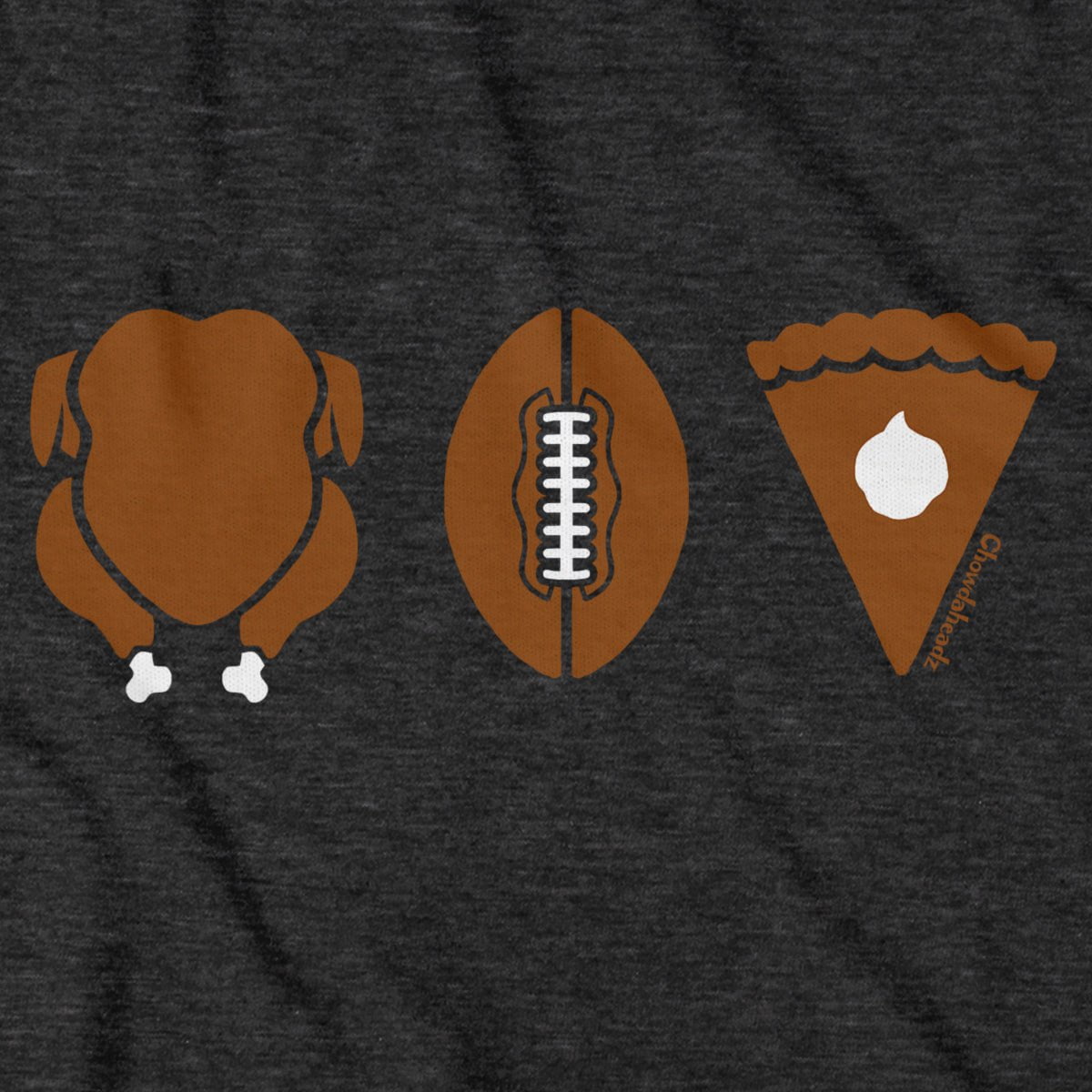 Turkey Football Pie Thanksgiving Hoodie