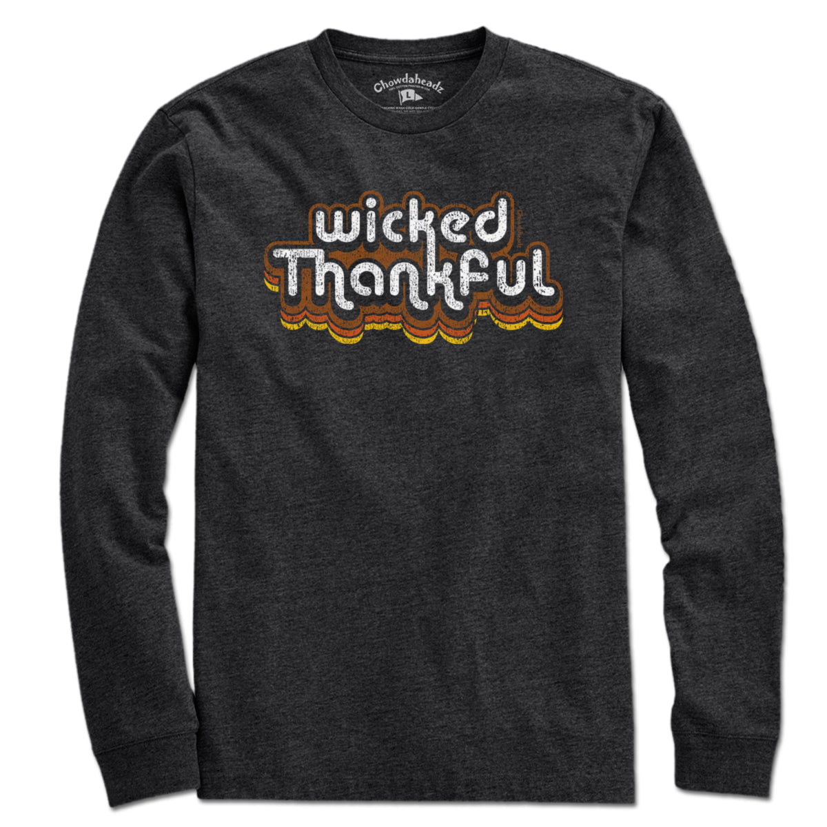 Wicked Thankful Retro Thanksgiving T-Shirt