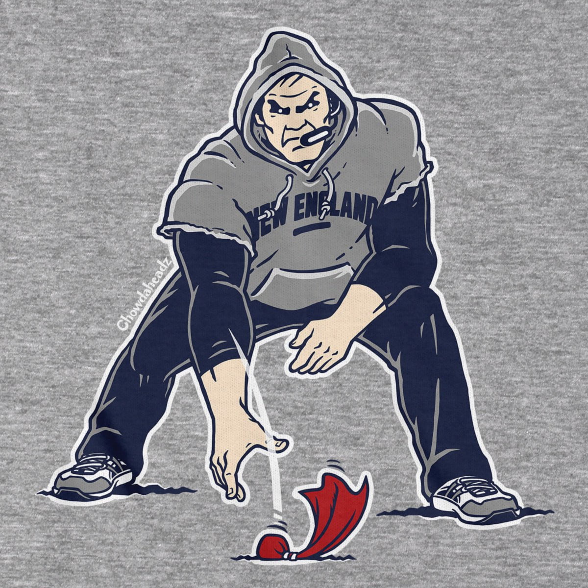 Three Point Stance Coach Belichick T-Shirt
