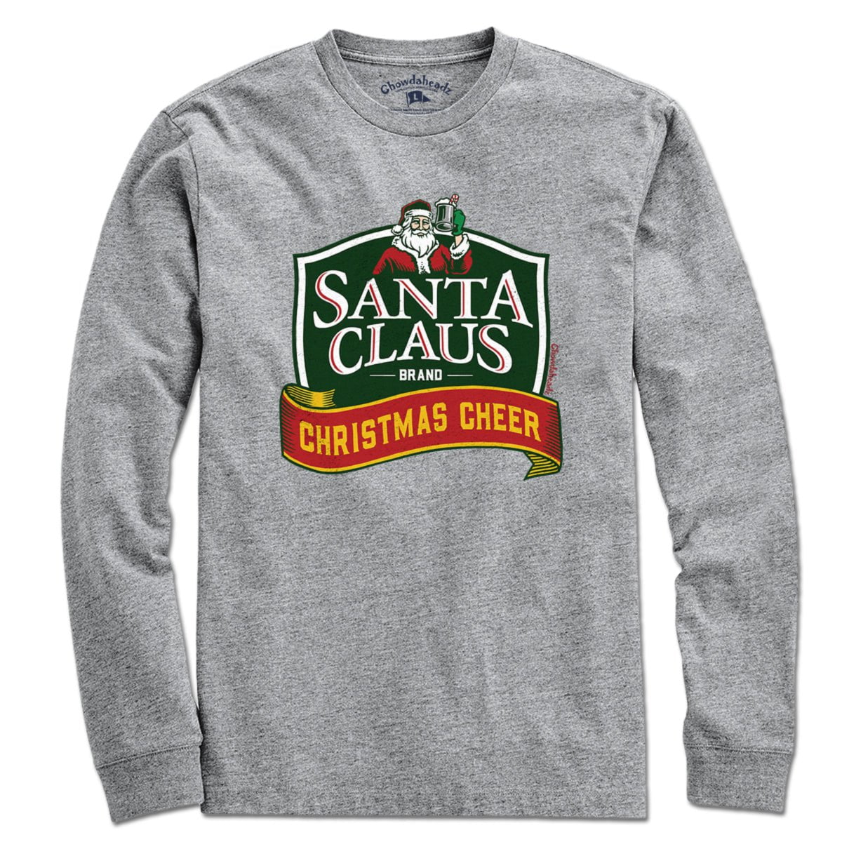 Santa Claus Christmas Cheer Logo T-Shirt