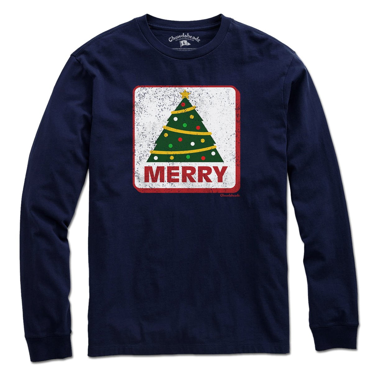 Merry Christmas Tree Sign T-Shirt