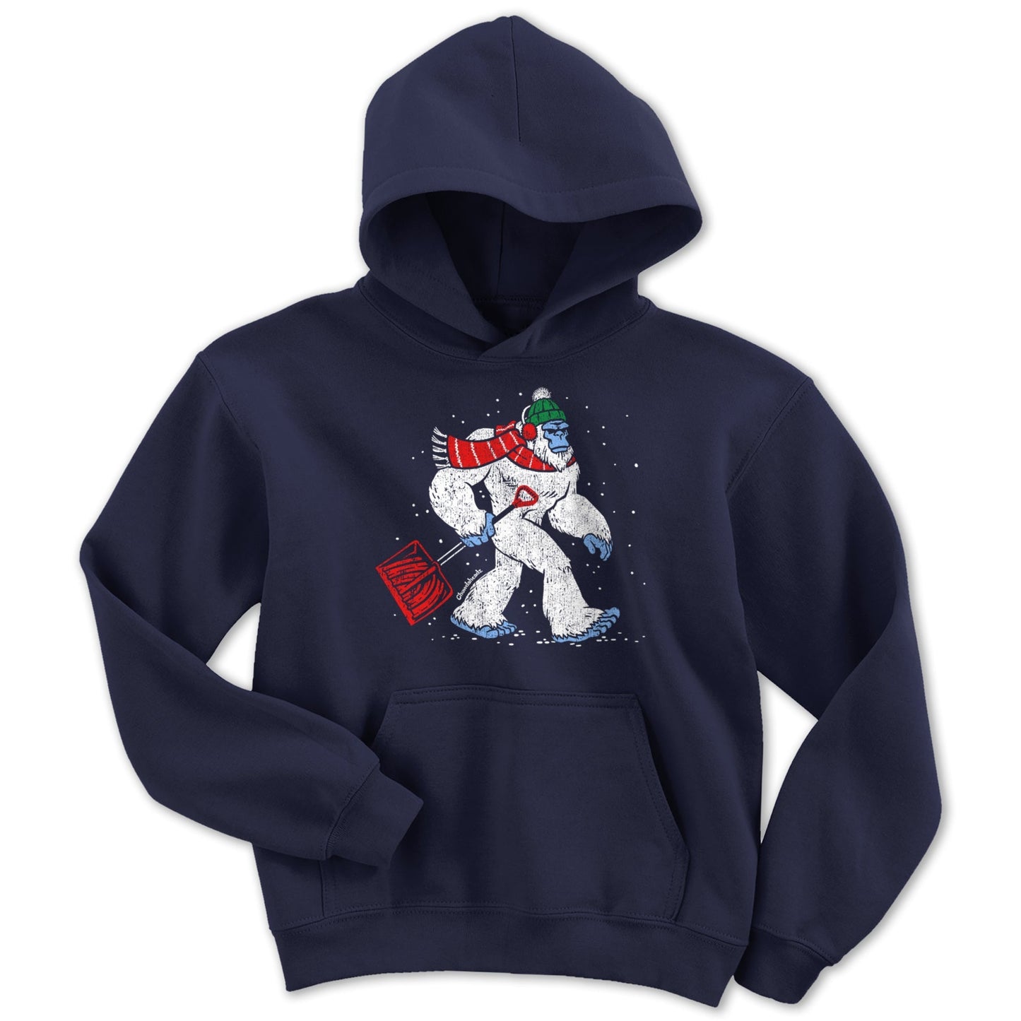 Winter Ready Yeti Youth Hoodie