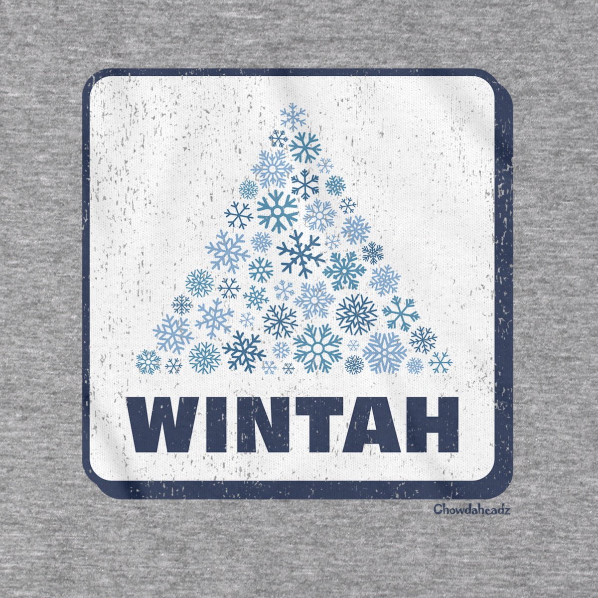 Wintah Snowflake Sign T-Shirt