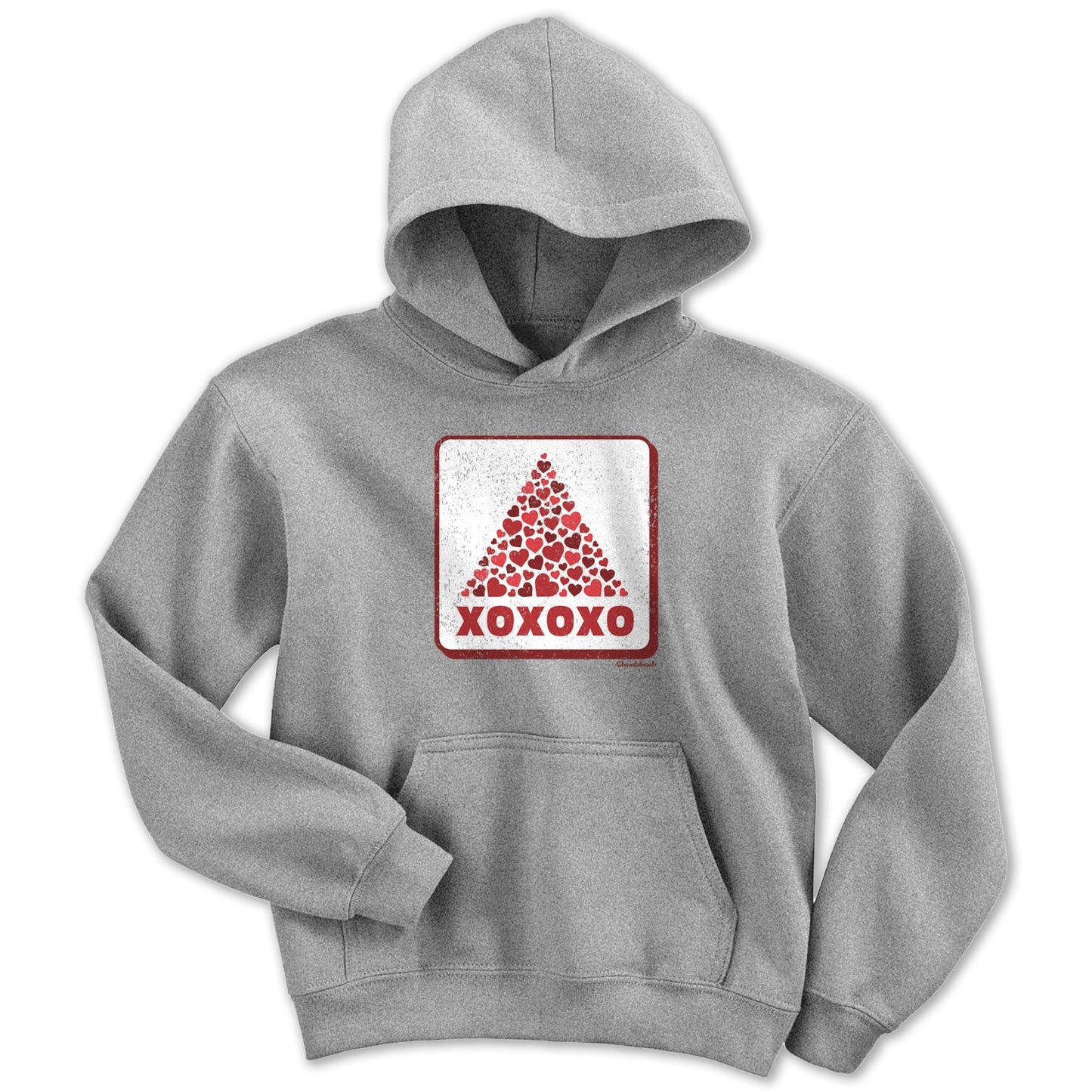 XOXOXO Heart Sign Youth Hoodie