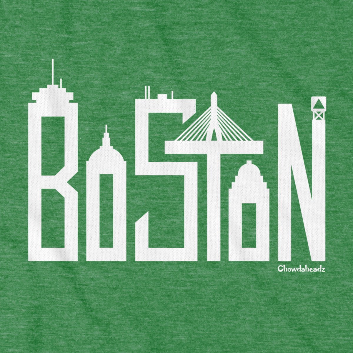 Boston Team Skyline Letters T-shirt
