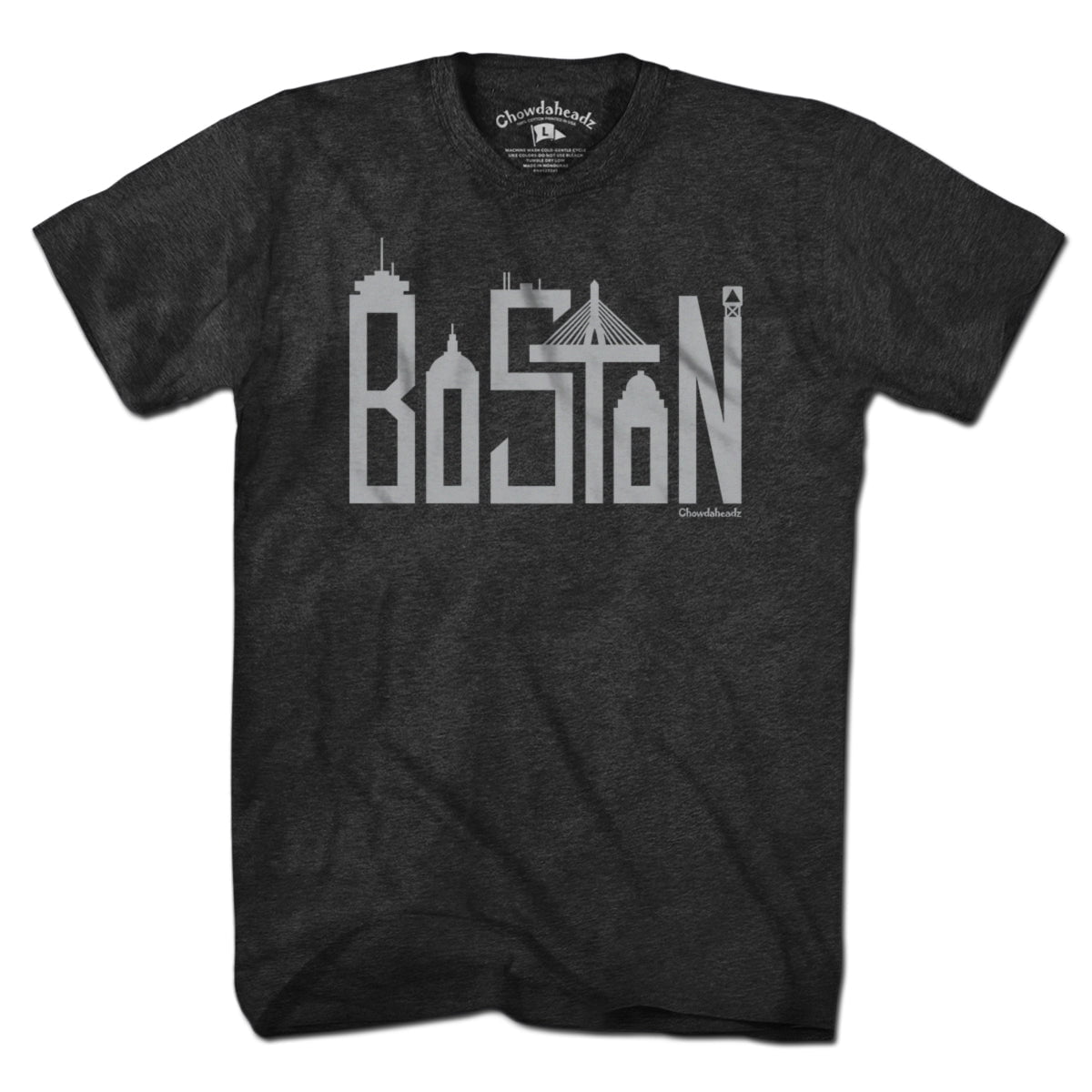 Boston Skyline Letters T-shirt
