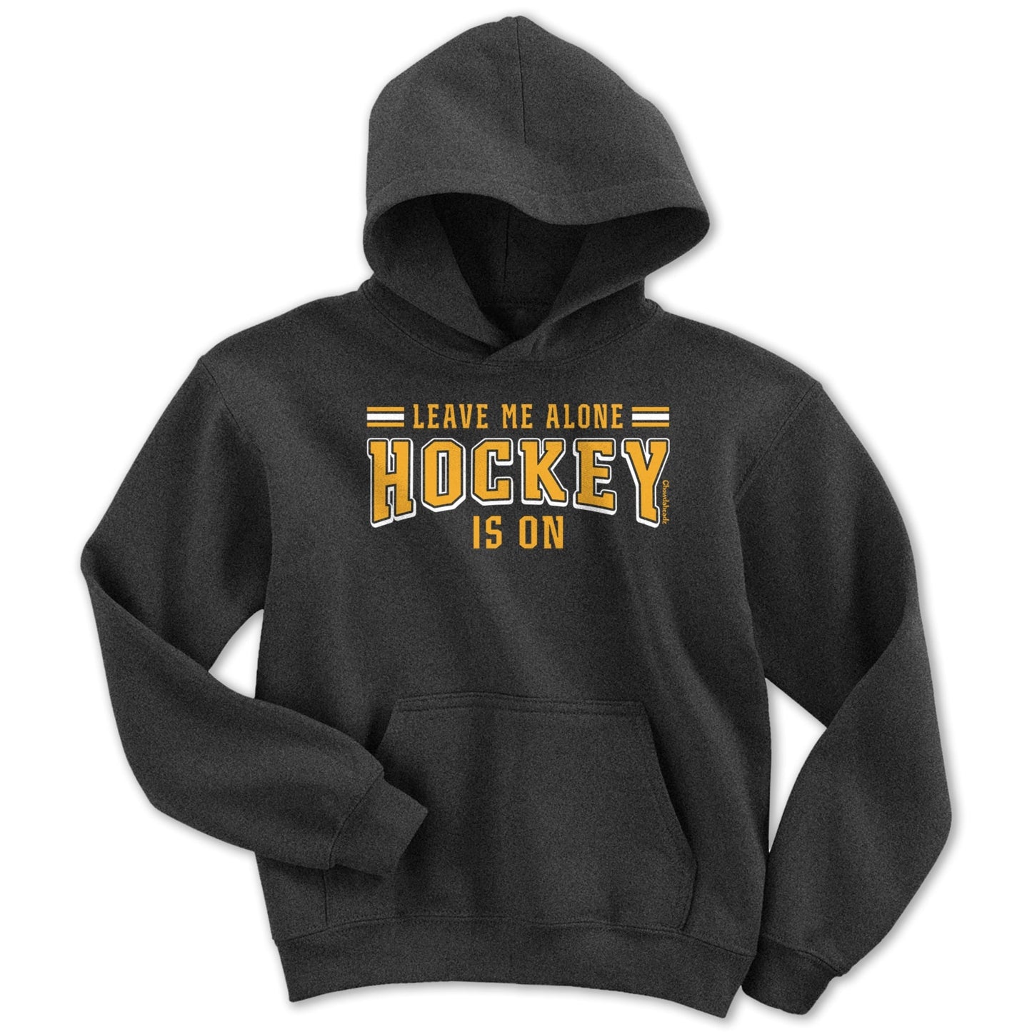 Leave Me Alone Hockey Is On Youth Hoodie