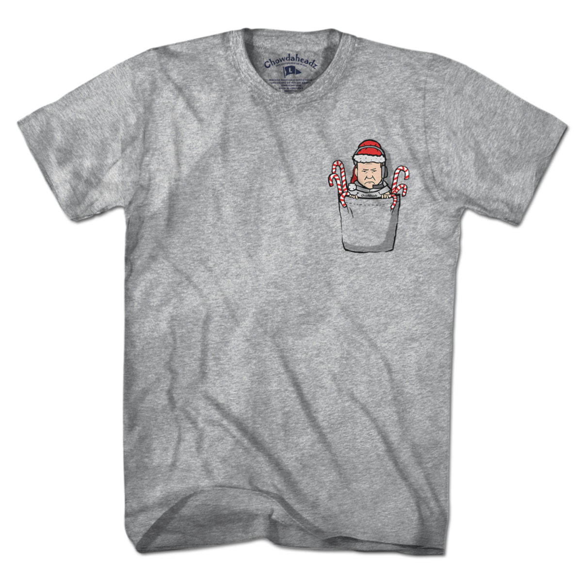 Pocket Belichick Xmas T-Shirt